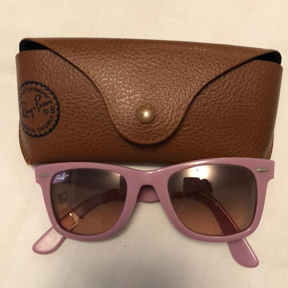 Ray Ban Pink Wayfarers
